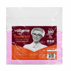 Touca Sanfonada TNT Vabene Rosa - Pacote c/100 unidades.
