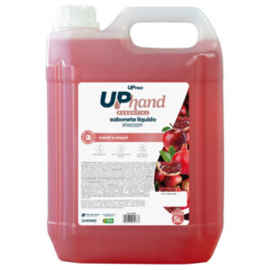 Sabonete Líquido Glicerinado 5L (Vermelho) Romã e Maçã Up Hand - UPPRO