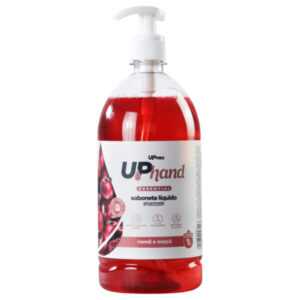 Sabonete líquido glicerinado frasco pump 1L romã e maçã Up Hand essential - UPPRO